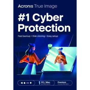 Acronis True Image Advanced 50GB Cloud, Antivirus and Backup Software