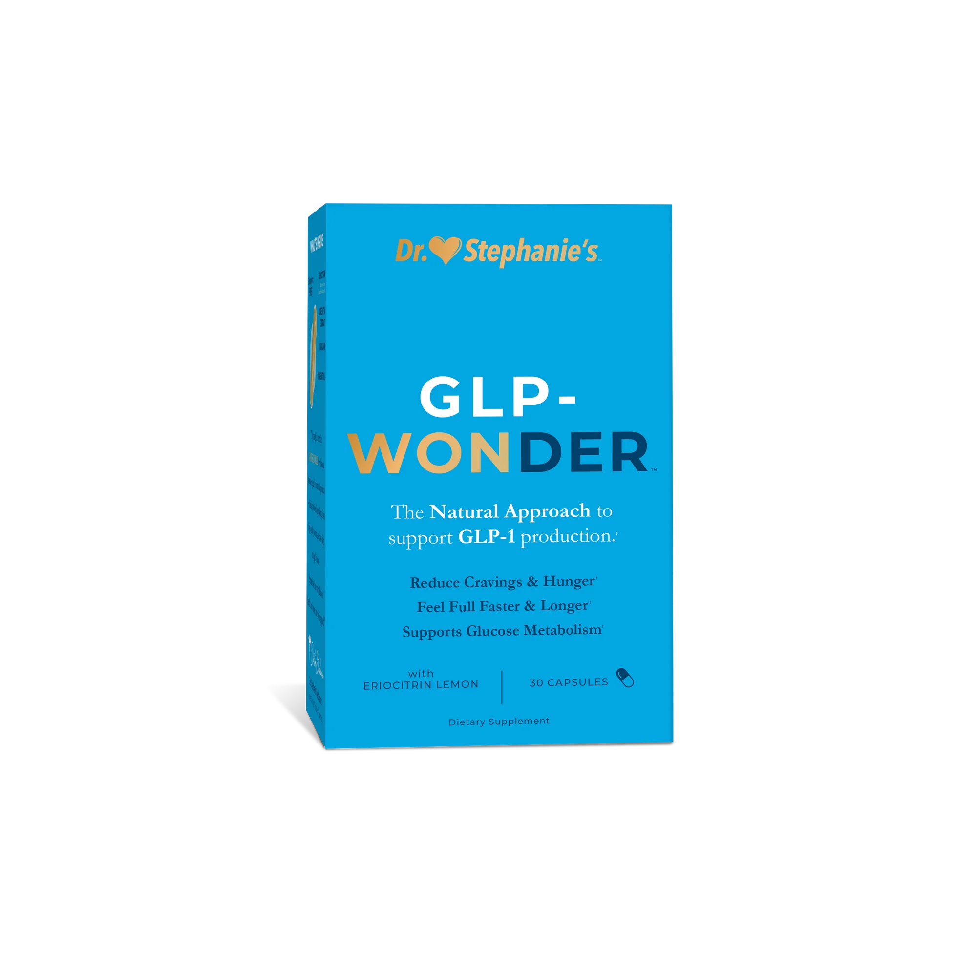 Dr. Stephanie's GLP-Wonder, Natural Weight Support, 30 Count Supplement