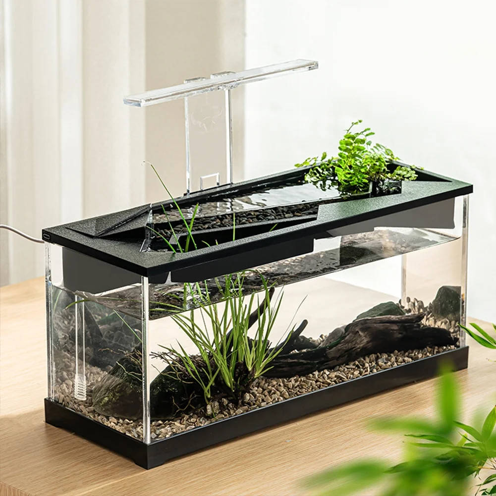 Small Fish Tank, Aquarium Tank with/without Build-in Light, Water Pump