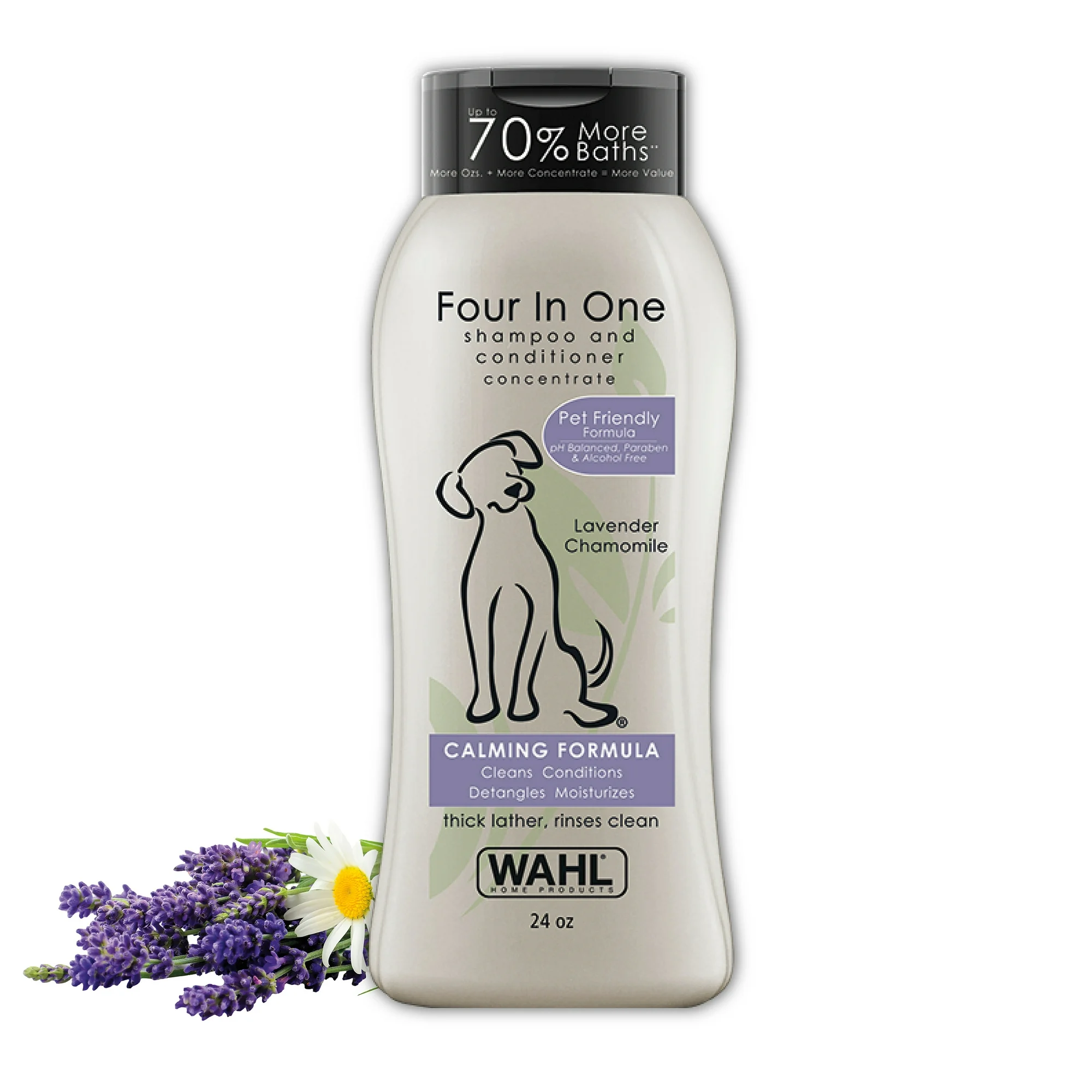 Wahl 4-in-1 Calming Formula Dog Shampoo and Conditioner